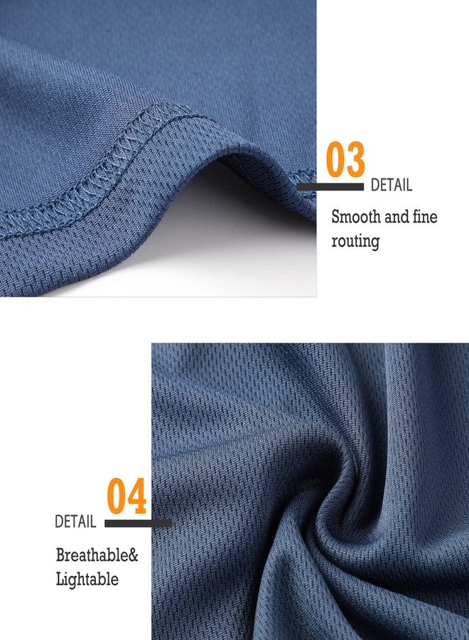 Surenow شورت رياضي رجالي من Surenow، مناسب للجري والتمارين الرياضية، بطول 3 بوصات، خفيف الوزن، يسمح بمرور الهواء، مزود بجيوب، لون أزرق داكن - Image 5